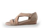 Manfield Sandalen in maat 39 Beige | 10% extra korting, Verzenden, Beige, Sandalen of Muiltjes, Zo goed als nieuw