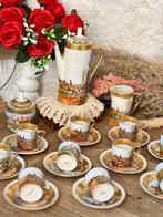 Limoges - Koffieservies voor 10 - Porselein - Versierde, Antiek en Kunst