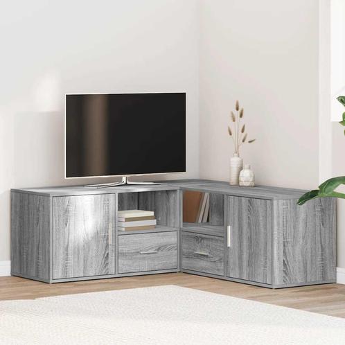 vidaXL Hoekkast 200x40x45 cm bewerkt hout grijs sonoma, Huis en Inrichting, Kasten | Overige, Nieuw, Verzenden