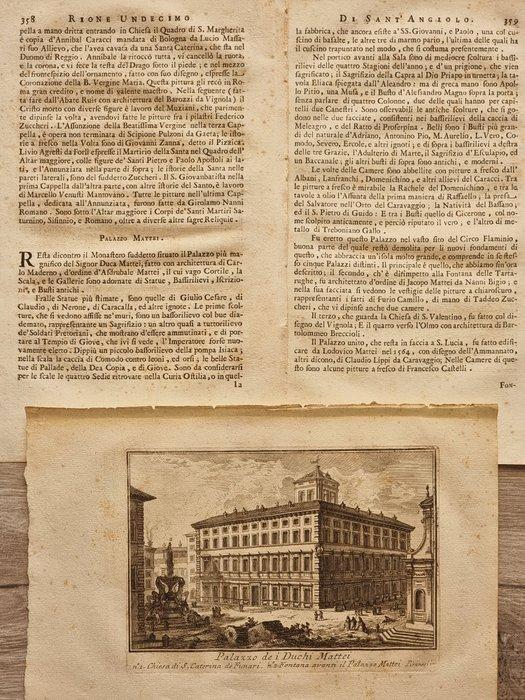 Italië - Roma; Giovanni Battista Piranesi (1720-1778) -, Boeken, Atlassen en Landkaarten