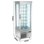 GGM Gastro | Panoramische vitrine - 430 liter - 670mm - 7 |, Witgoed en Apparatuur, Koelkasten en IJskasten, Verzenden, Nieuw