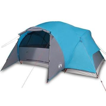 Gezinstent 8-persoons Blauw - Retourdeal - 40% Korting! beschikbaar voor biedingen