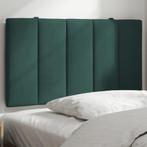 vidaXL Hoofdbordkussen Hanko 90 cm fluweel donkergroen, Huis en Inrichting, Slaapkamer | Bedden, Verzenden, Nieuw