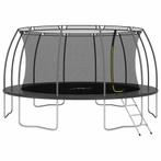 vidaXL Trampolineset rond 150 kg 488x90 cm, Verzenden, Nieuw