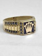 Ring - 18 karaat Geel goud - 0.96ct. tw. Lapis lazuli -, Nieuw