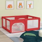 Babybox met 2 deuren oxford stof rood (Speelgoed, Recreatie), Kinderen en Baby's, Speelgoed | Buiten | Actiespeelgoed, Nieuw, Verzenden