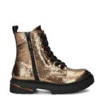 Replay Joplin veterboots in het Brons, Kleding | Dames, Schoenen, Overige kleuren, Verzenden, Lage of Enkellaarzen, Nieuw