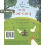 Kijk binnen op de boerderij 9781409588191 Anna Milbourne, Boeken, Kinderboeken | Baby's en Peuters, Verzenden, Gelezen, Anna Milbourne