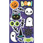 Halloween Uitdeelcadeautjes Stickervel 4st, Nieuw, Verzenden