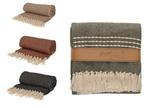 JENS Living Recycled Cotton Plaid Juul – Duurzaam katoen –, Huis en Inrichting, Woonaccessoires | Plaids en Woondekens, Verzenden