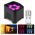 Retourdeal - BeamZ BBP96S accu Uplight met 6x 12W LEDs en d, Verzenden, Zo goed als nieuw