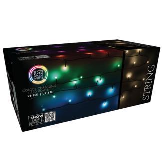 Standaard kersverlichting multi action | 9.6 meter, Diversen, Kerst, Nieuw, Verzenden