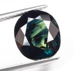 Zonder Minimumprijs Saffier - 6.28 ct - Gem Report Antwerp, Sieraden, Tassen en Uiterlijk, Edelstenen, Nieuw