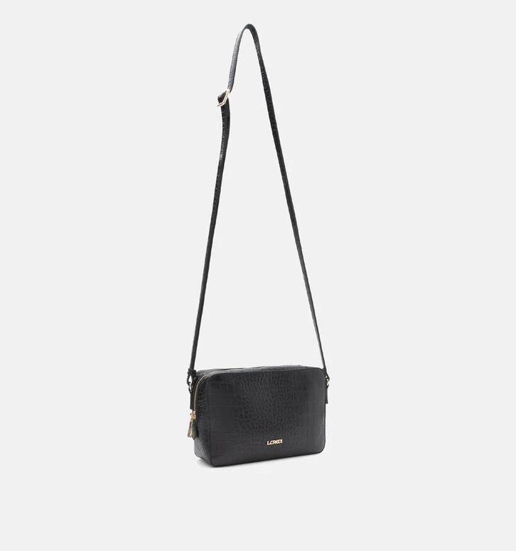 L.Credi Crossbodytas zwart - Zwart en super sjiek, Sieraden, Tassen en Uiterlijk, Tassen | Damestassen, Verzenden
