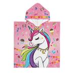 Kinderponcho unicorn, Verzenden, Nieuw