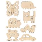 Jonely - Zandkammen Hout 12 stuks, Nieuw