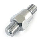 Spiegel Adaptor | M10x1,25 - 5/16-18 | Chroom | Links, Motoren, Verzenden, Nieuw