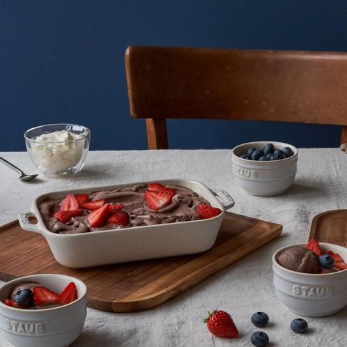 GGM Gastro | STAUB | CERAMIQUE - Bakvorm set - 3 stuks - |, Huis en Inrichting, Keuken | Servies, Effen, Nieuw, Verzenden
