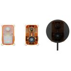 REA Inbouw regendouche - mat zwart - 30 cm - luxe douche-..., Ophalen of Verzenden, Nieuw