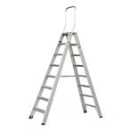 Dubbele Trap Maxall MTD 8 - Professioneel, Doe-het-zelf en Verbouw, Ladders en Trappen, Nieuw, 2 tot 4 meter, Trap, Verzenden