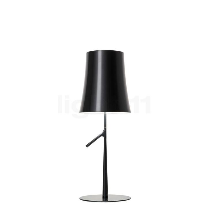 Foscarini Birdie Tafellamp, grafiet - 70 cm (Tafellampen), Huis en Inrichting, Lampen | Tafellampen, Nieuw, Verzenden
