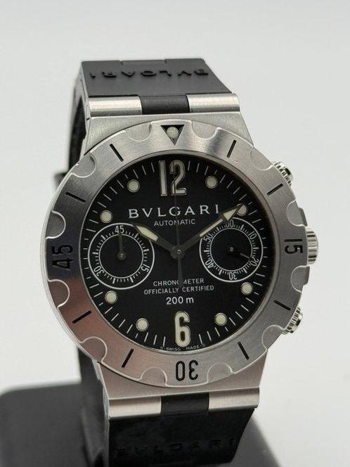 Bvlgari - Diacono Scuba Chrono - scb38s - Unisex - 2000-2010, Sieraden, Tassen en Uiterlijk, Horloges | Heren