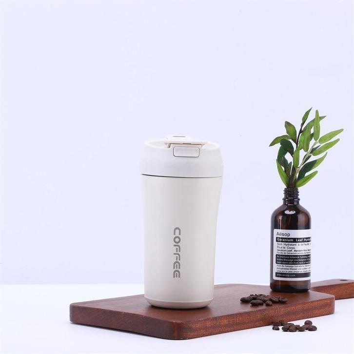 Hbs Rvs Thermosbeker - Drinkfles - Herbruikbare Koffiebeker, Witgoed en Apparatuur, Koffiezetapparaten, Nieuw, Ophalen of Verzenden