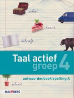 Taal Actief versie 4 Antwoordenboek Spelling 4A, Verzenden, Nieuw