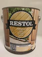 Restol Houtolie Zijdeglans 2,5L Naturel UV Extra, Ophalen of Verzenden, Nieuw