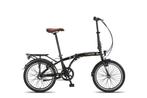 Altec Cunda Vouwfiets 20 inch 3V - Zwart / Goud, Verzenden, Nieuw, 20 inch of meer, Overige merken