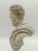 sculptuur, Busto di Lucio Vero - 36 cm - marmerstof