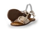 Lina Locchi Slippers in maat 38 Goud | 10% extra korting, Kleding | Dames, Schoenen, Slippers, Overige kleuren, Lina Locchi, Verzenden