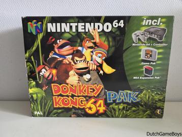 Nintendo 64 / N64 - Console - Donkey Kong Pak beschikbaar voor biedingen