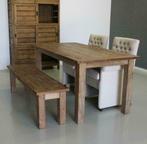 Grote keuze robuuste teak tafels voordelig bij Indoteak, Nieuw, Teakhout, Landelijk