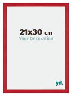 Fotolijst 21x30 cm - Rood - MDF - Mura, Huis en Inrichting, Woonaccessoires | Lijsten, Verzenden, Nieuw