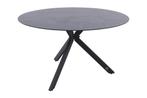 4 Seasons Locarno ronde tuintafel - antraciet - Ø130 cm., Verzenden, Nieuw, Rond, Rvs