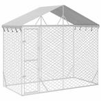 Hondenkennel 3x1,5m Gegalvaniseerd | Retourdeal | 35% Kor..., Ophalen of Verzenden, Nieuw