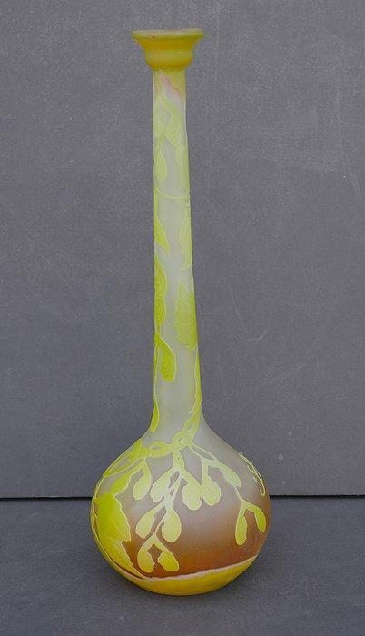 Emile Gallé - Vaas - Glas, Antiek en Kunst, Antiek | Glas en Kristal
