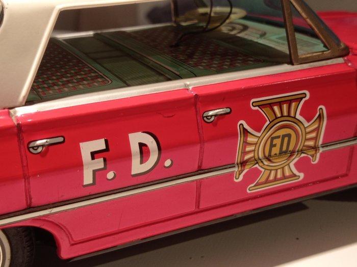 SSS Toys - Blikken speelgoed - Chevrolet Impala Fire, Antiek en Kunst, Antiek | Speelgoed