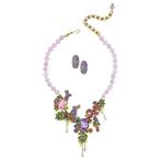 Heidi Daus - Sieradenset van Swarovski-kristallen en, Antiek en Kunst