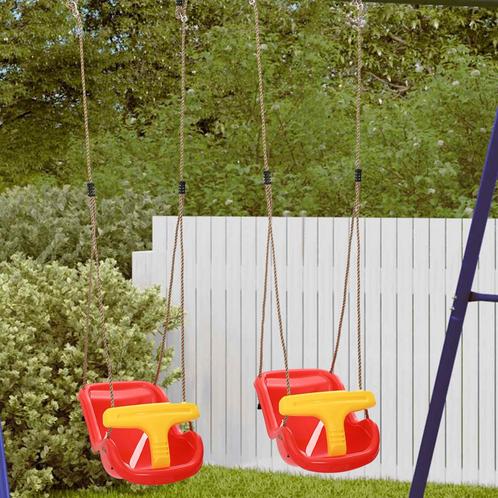 vidaXL Babyschommels veiligheidsgordels verstelbare touwen, Kinderen en Baby's, Speelgoed | Buiten | Speeltoestellen, Nieuw, Verzenden