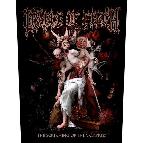 Cradle of Filth - The Screaming of the Valkyries - Backpatch, Verzamelen, Muziek, Artiesten en Beroemdheden, Kleding, Nieuw, Ophalen of Verzenden