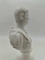 sculptuur, Augusto - 30 cm - marmerstof, Antiek en Kunst