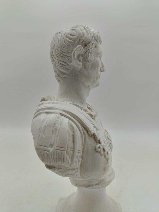 sculptuur, Augusto - 30 cm - marmerstof, Antiek en Kunst, Curiosa en Brocante