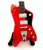 Miniatuur Gretsch Thunderbird gitaar met gratis standaard, Verzamelen, Nieuw, Overige typen, Ophalen of Verzenden