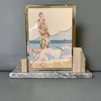Fotolijst - Marmer, Glas - Art Deco