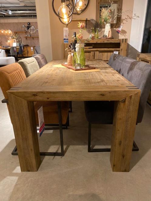 Bassano eettafel - Pronto Wonen, Huis en Inrichting, Tafels | Eettafels, 50 tot 100 cm, 150 tot 200 cm, Rechthoekig, Nieuw, Overige houtsoorten