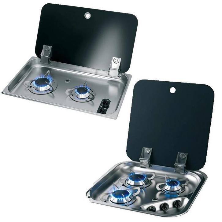 Gaskomfoor Met Afdekplaat 2 Branders, Watersport en Boten, Bootonderdelen, Nieuw, Zeilboot of Motorboot, Ophalen of Verzenden