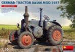 Miniart - 1/35 German Tractor D8506 Mod. 1937 - MIN38029, Hobby en Vrije tijd, Modelbouw | Overige, Nieuw, 1:50 tot 1:144