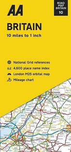 Wegenkaart - Landkaart 10 Groot Brittannië Britain - AA Road, Boeken, Atlassen en Landkaarten, Nieuw, Verzenden